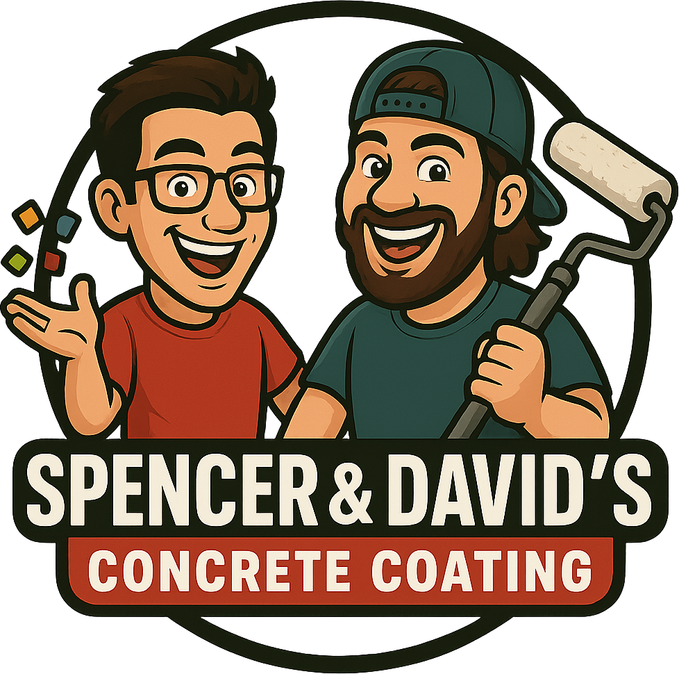 Spencer David Concrete Coating Company logo